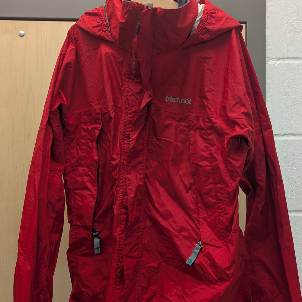 Marmot Red Hooded Jacket